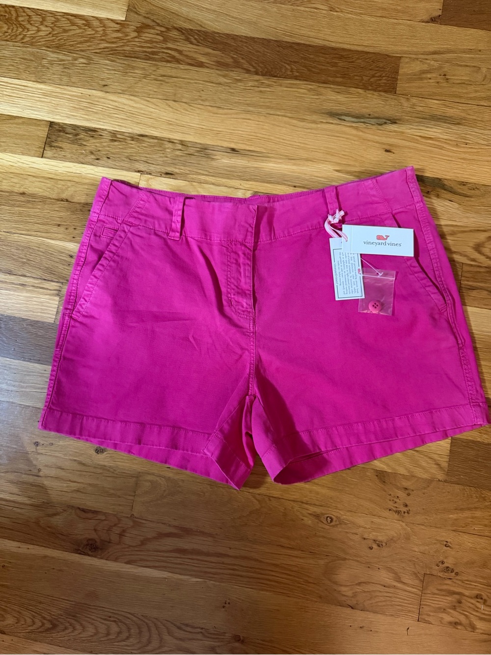 NWT Vineyard Vines Hot Pink High-Waist Women's Shorts